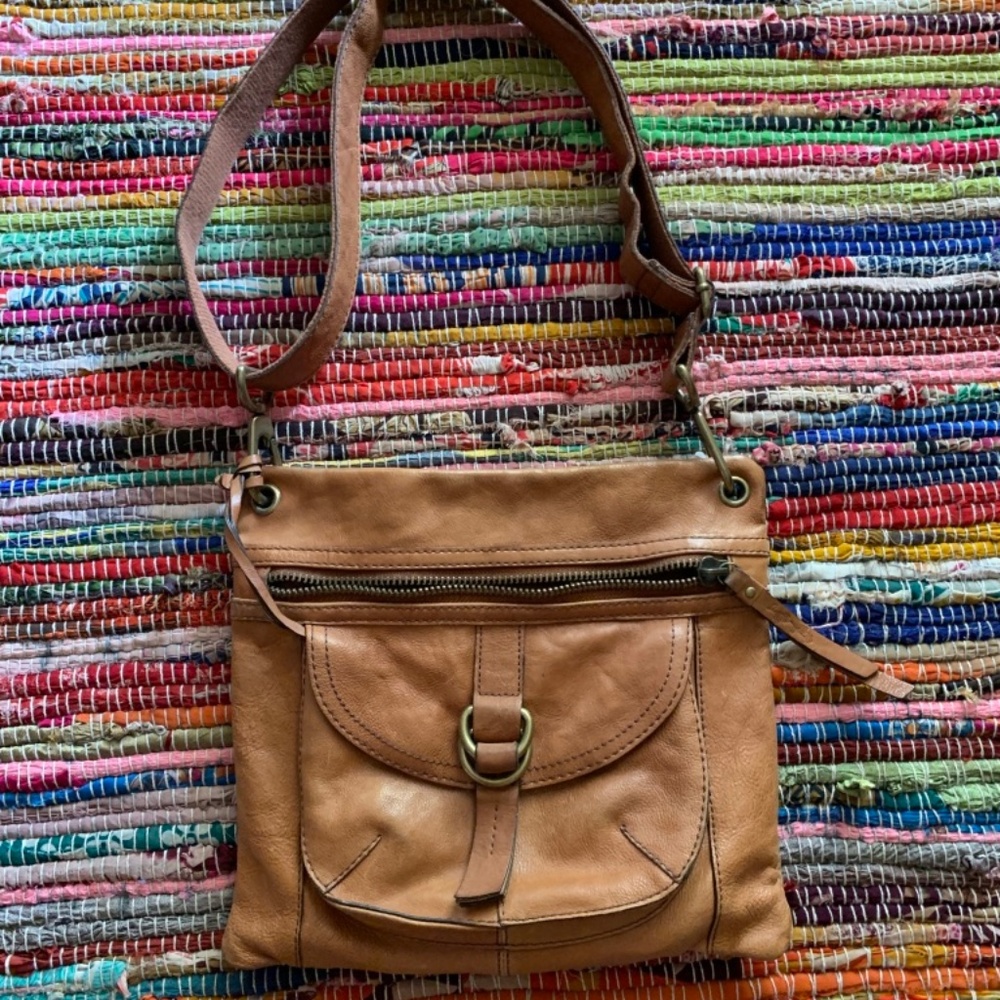 Fossil Leather Crossbody